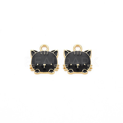 Eco-Friendly Zinc Alloy  Pendants ENAM-R051-01-01G-01-NR-1