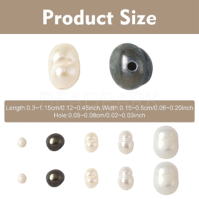 10Pcs Natural Cultured Freshwater Pearl Beads PEAR-YW0001-44-1