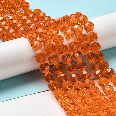 Transparent Glass Beads EGLA-A035-T10mm-D05-1