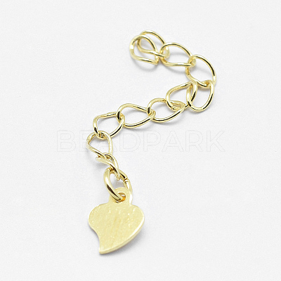 925 Sterling Silver Extender Chains STER-F032-10G-1