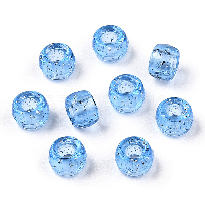 500Pcs Transparent Plastic Beads KY-SZ0001-46E-1