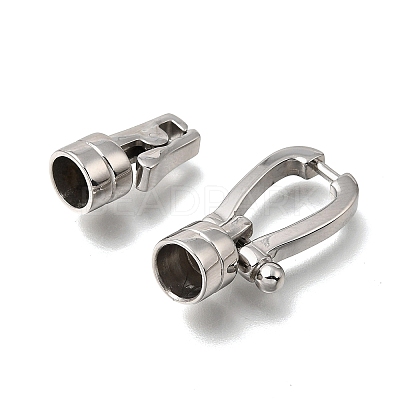 Tarnish Resistant 304 Stainless Steel Clasps STAS-E440-84P-1
