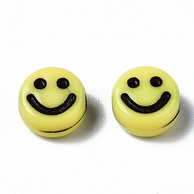 Opaque Craft Acrylic Beads MACR-S369-003B-02-01-1
