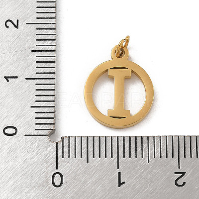 304 Stainless Steel Charms
with Jump Ring LS-STAS-R001-02G-I-1