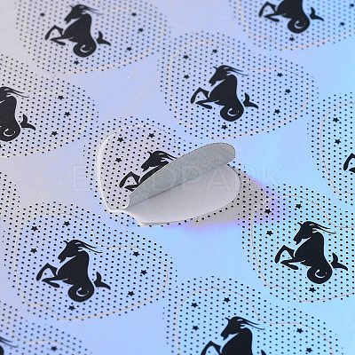 A4 Waterproof PVC Self Adhesive Laser Sticker AJEW-R096-01-1