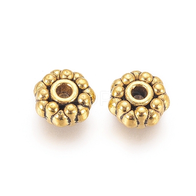 Tibetan Style Alloy Spacer Beads LS-GLF0358Y-NF-1