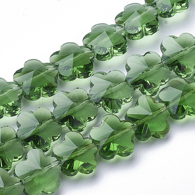 Transparent Glass Beads GLAA-Q066-10mm-C06-1