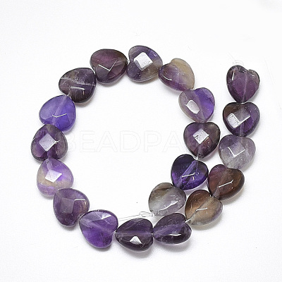 Natural Amethyst Beads Strands G-S357-E01-20-1