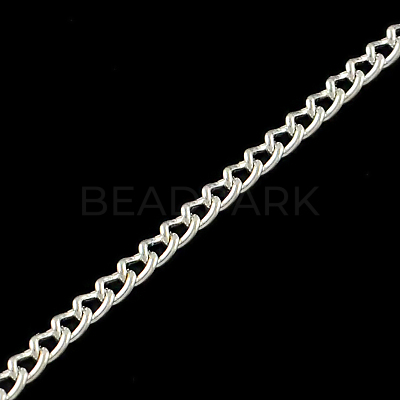 Unwelded Iron Curb Chains X-CH-R078-10S-1