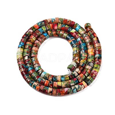 Natural Imperial Jasper Beads Strands G-T138-198E-1