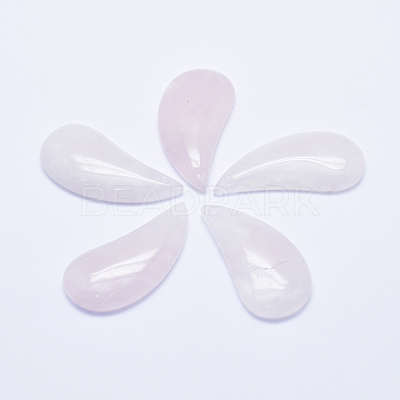 Natural Rose Quartz Gemstone Pendants G-K238-12B-1