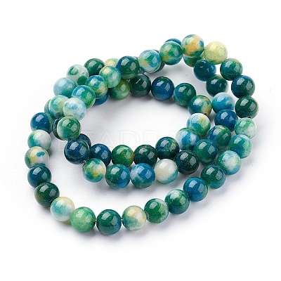 Jade Beads Strands LS-G-D264-6mm-XH05-1