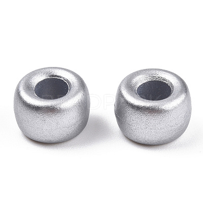 Spray Painted Plastic Beads LS-KY-T025-01-G03-1