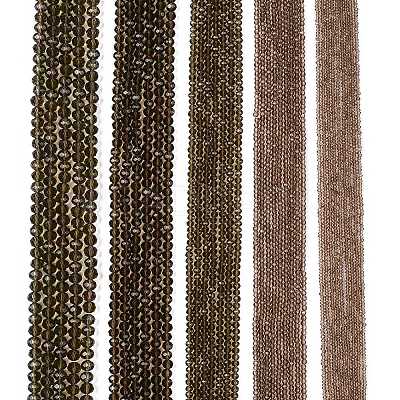 Glass Beads Strands X-EGLA-A034-T10mm-D16-1