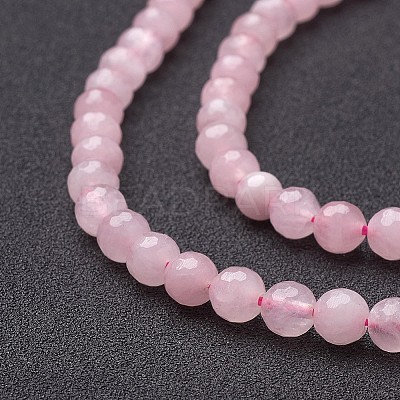 Natural Rose Quartz Beads Strands LS-G-G099-F6mm-15-1