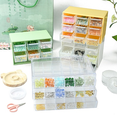 DIY Lampwork Beaded Bracelet Making Kit DIY-FZC0001-01D-1
