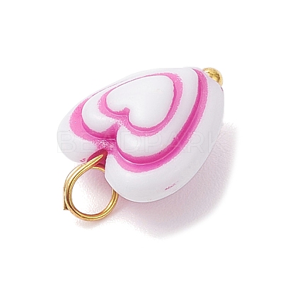 Opaque Acrylic Pendants PALLOY-JF04352-02-1