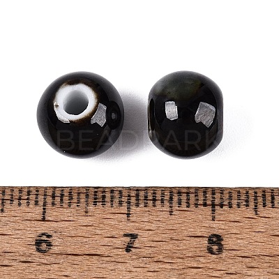 Vintage Handmade Porcelain Beads PORC-Q006-13A-01-1