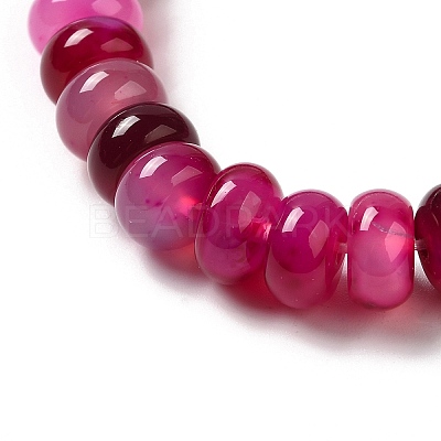 Natural Agate Beads Strands G-H295-C03-02-1