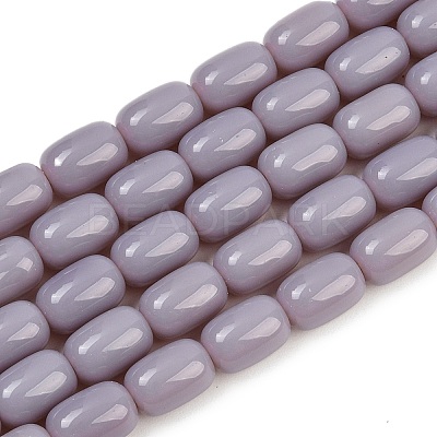 Opaque Glass Beads Strands GLAA-Z015-02C-1