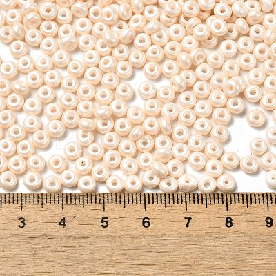 Baking Paint Luster Glass Seed Beads X-SEED-B001-04A-02-1