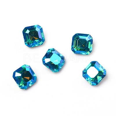 Glass Rhinestone Cabochons RGLA-I002-C01-SI-1