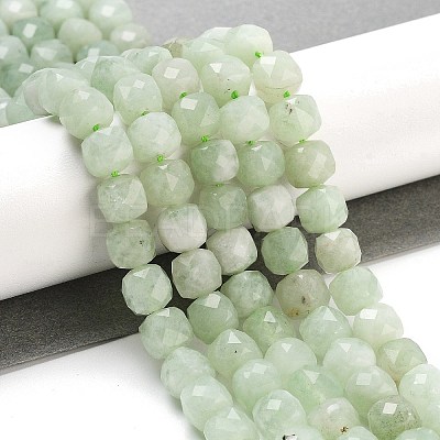 Natural White Jade Beads Strands G-H028-A09-21-1