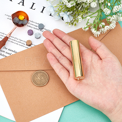 Brass Stamp Head DIY-WH0308-06O-1
