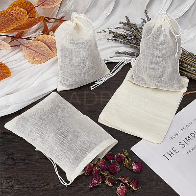 Cotton Cloth Filter Bags AJEW-BBC0002-19B-1