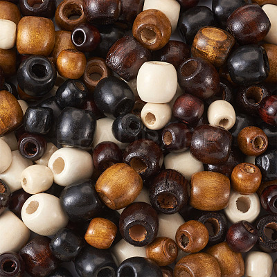 Dyed Natural Wood Beads WOOD-CW0001-01-LF-1