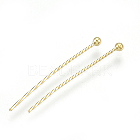 Brass Ball Head Pins KK-S348-208-1
