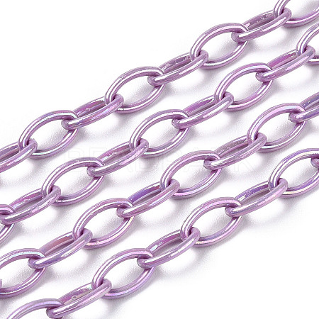 Acrylic Opaque Cable Chains PACR-N009-001E-1