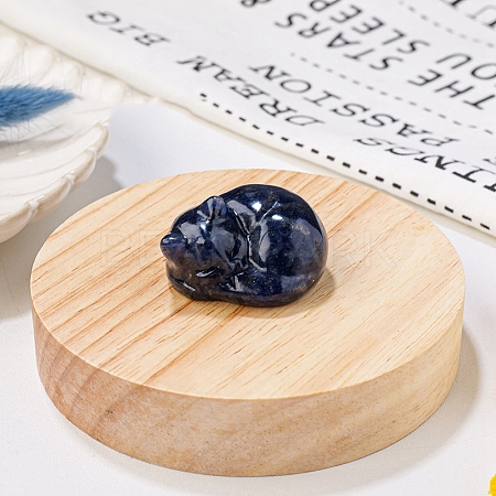 Natural Sodalite Display Decorations DJEW-PW0009-009N-1