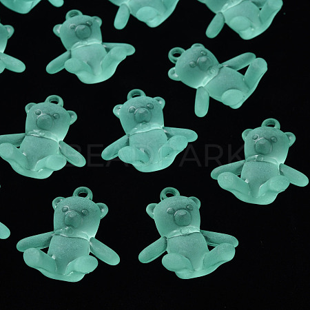 Frosted Acrylic Pendants MACR-S373-60K-01-1