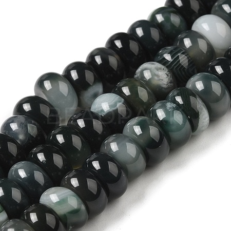 Natural Agate Beads Strands G-H295-C03-08-1