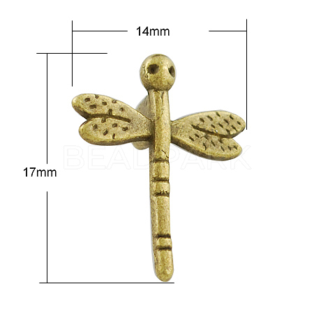 Tibetan Style Alloy Pendants TIBEP-A24187-AB-FF-1