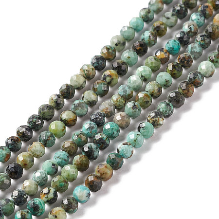 Natural African Turquoise(Jasper) Beads Strands G-F717-01-1