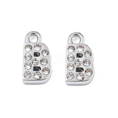 304 Stainless Steel Charms STAS-N095-137B-1