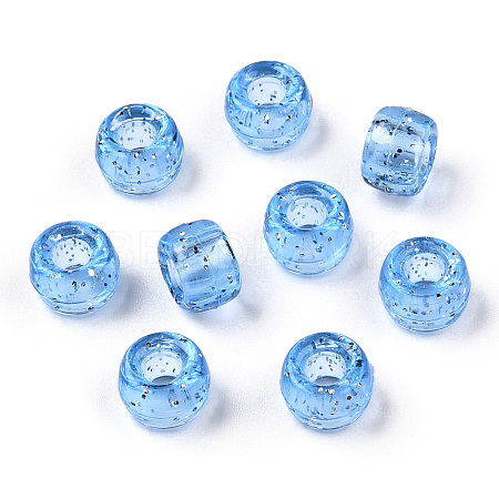 500Pcs Transparent Plastic Beads KY-SZ0001-46E-1