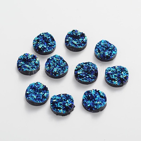 Druzy Resin Cabochons LS-CRES-S040-12mm-6-1