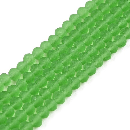 Transparent Glass Beads Strands EGLA-A044-T4mm-MD11-1