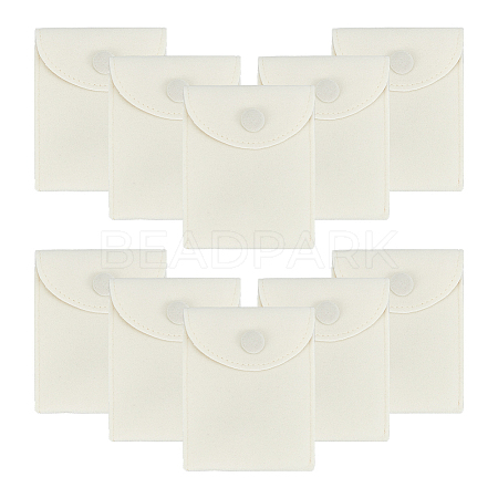 Rectangle Velvet Jewelry Package Bags ABAG-WH0035-055B-03-1