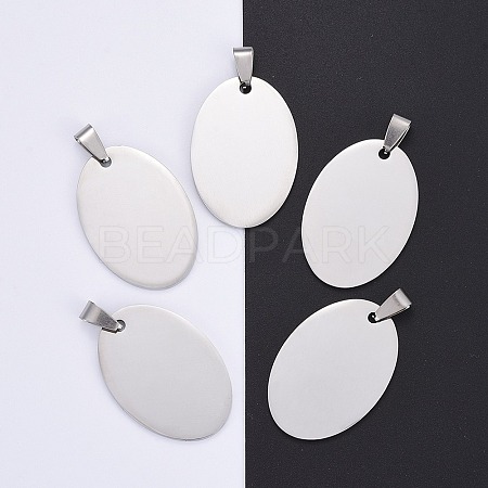 Tarnish Resistant 304 Stainless Steel Pendants LS-STAS-I140-18S-1