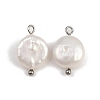 Natural Freshwater Pearl Keshi Pearl Pendants STAS-D378-08A-P-1