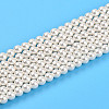 Baking Paint Pearlized Glass Pearl Bead Strands HY-N002-3mm-A11-2