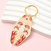 Alloy Enamel Keychains KEYC-YW00224-07-1