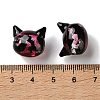 Handmade Foil Glass Beads LAMP-D005-01D-3