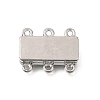 2-Strands Brass Magnetic Clasps KK-CBA9C94-01B-P-1