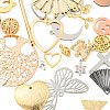 Brass DIY Jewerly Making Findings Kits KK-XCP0001-76-2