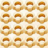 30Pcs Brass Bead Frame KK-SC0006-49-5